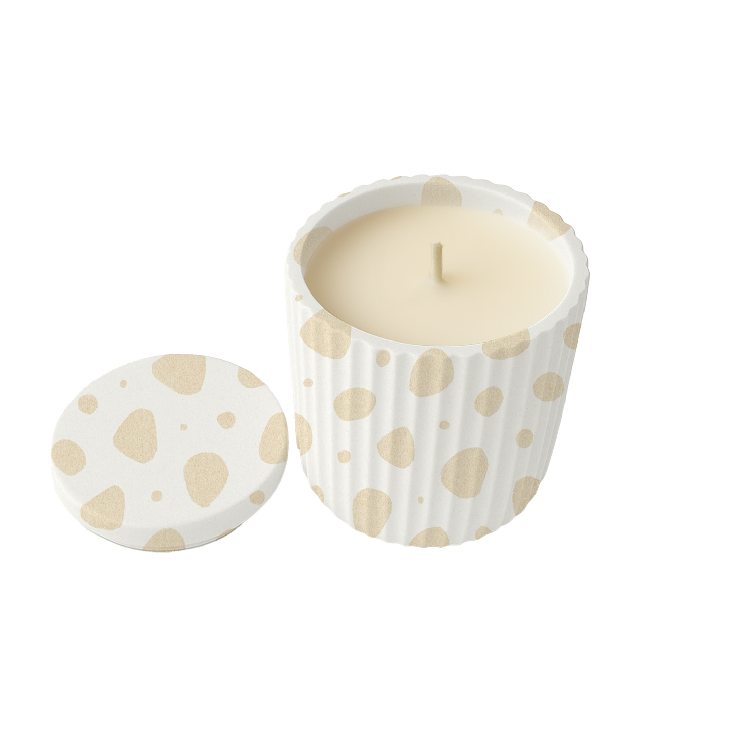 Line Flame – Jesmonite Candle