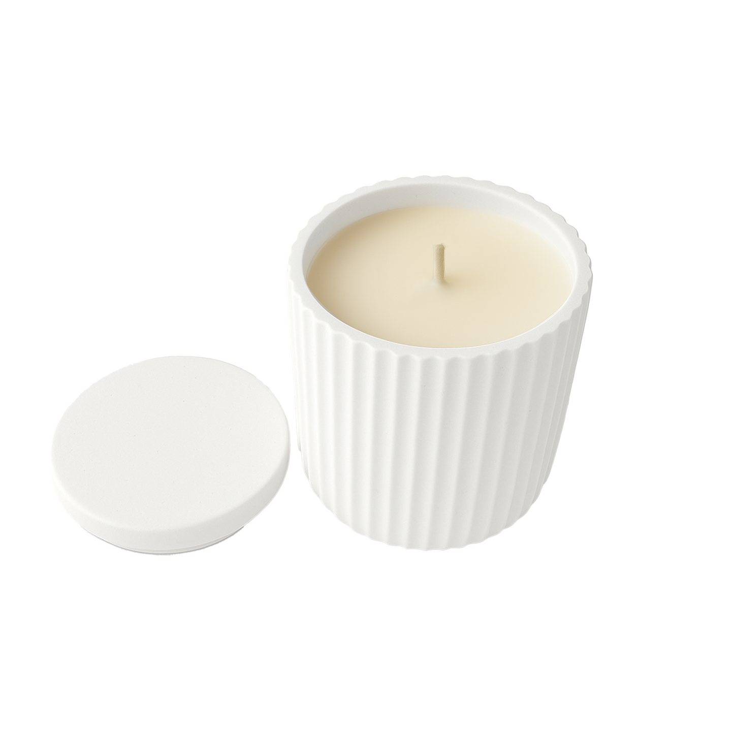 Line Flame – Jesmonite Candle
