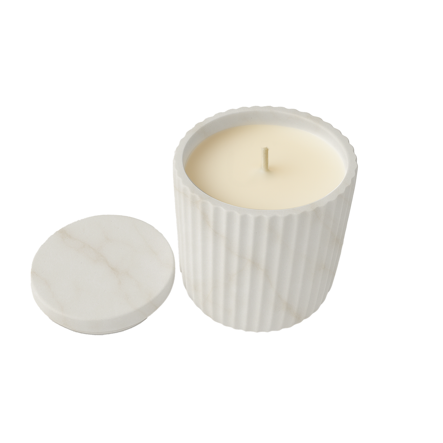 Line Flame – Jesmonite Candle