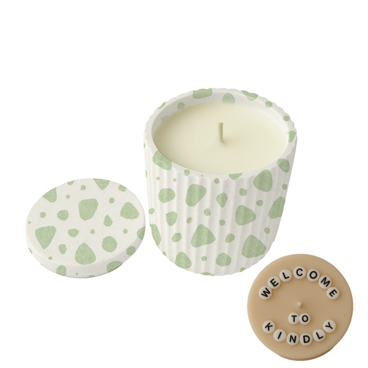 Line Flame – Hidden Message Candle