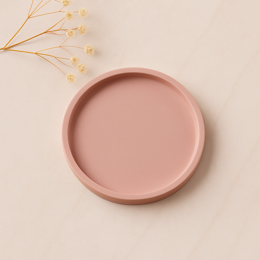 Calm Circle – Jesmonite Tray
