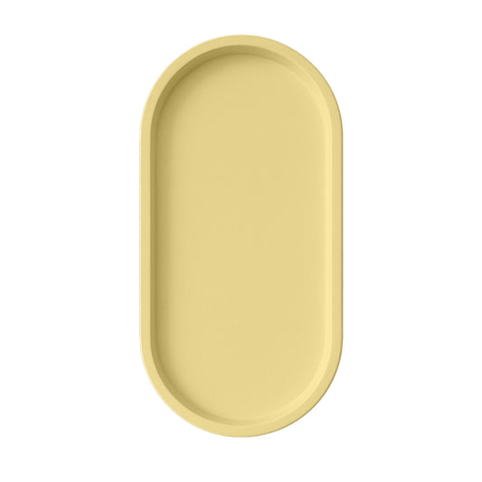 Oval Serenity – Jesmonite Tray