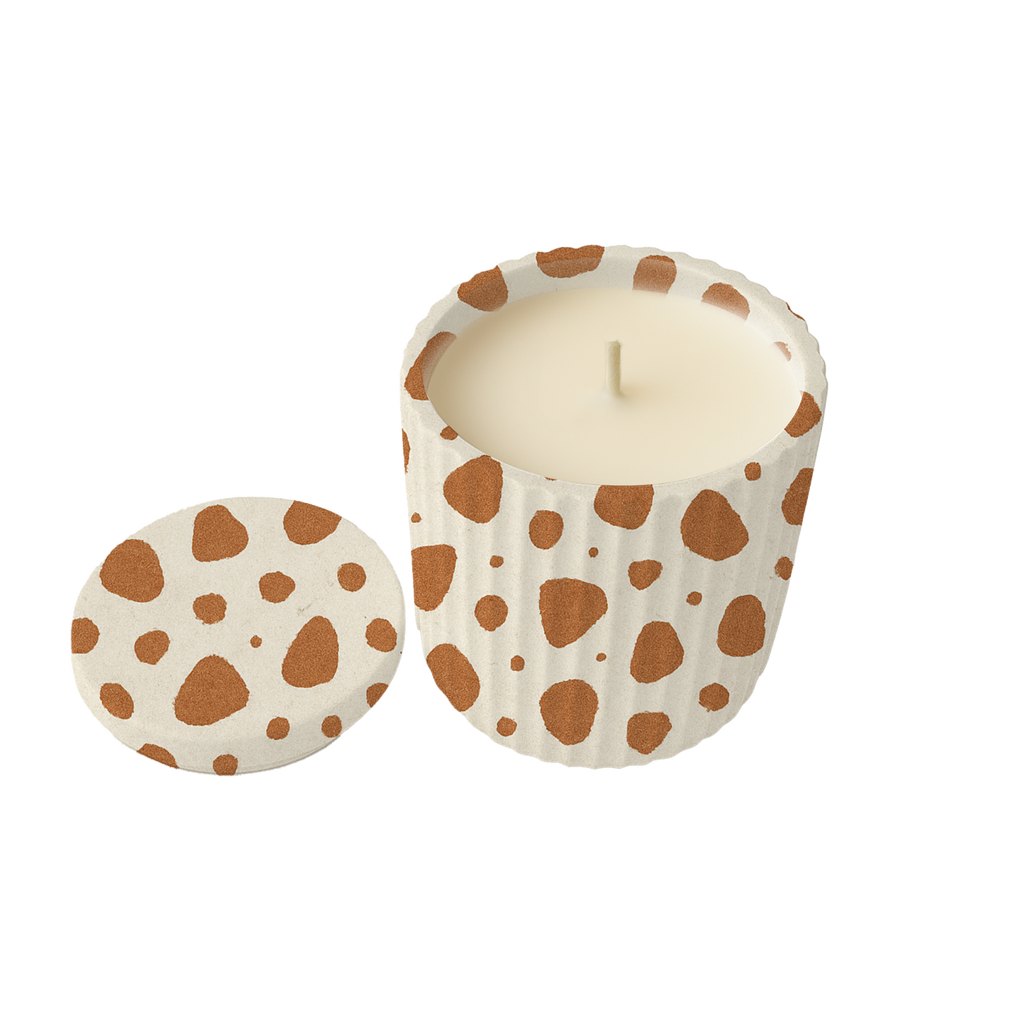 Line Flame – Jesmonite Candle