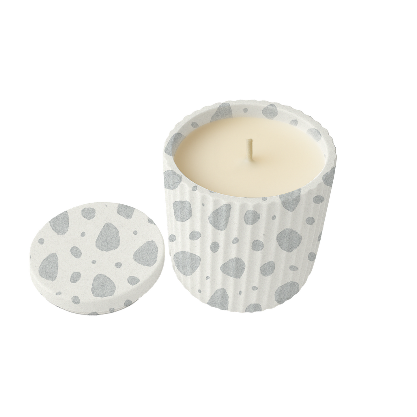 Line Flame – Jesmonite Candle