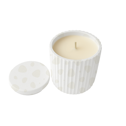 Line Flame – Jesmonite Candle