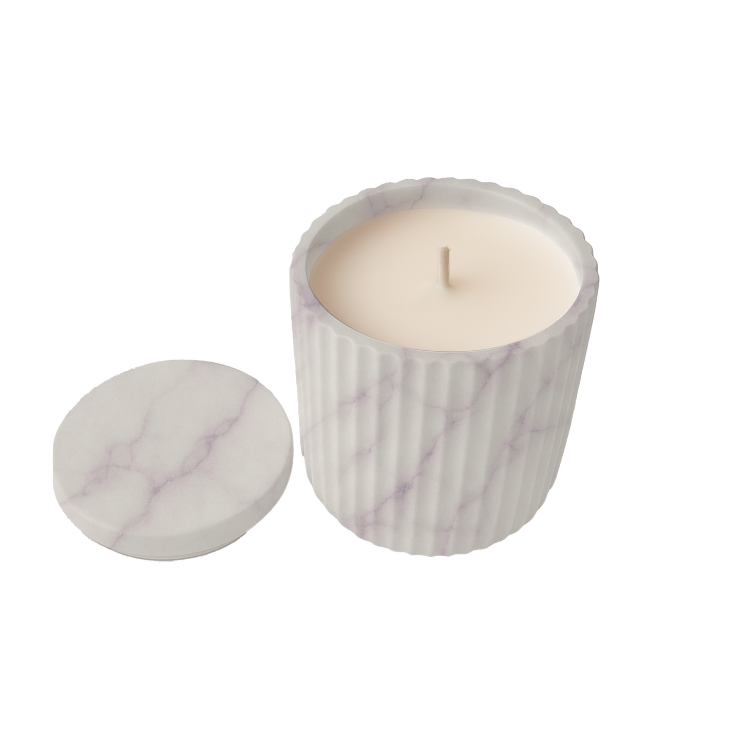 Line Flame – Jesmonite Candle