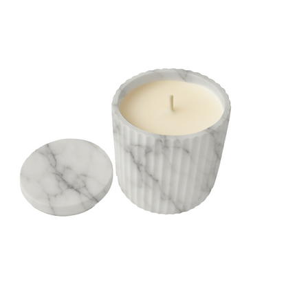 Line Flame – Jesmonite Candle