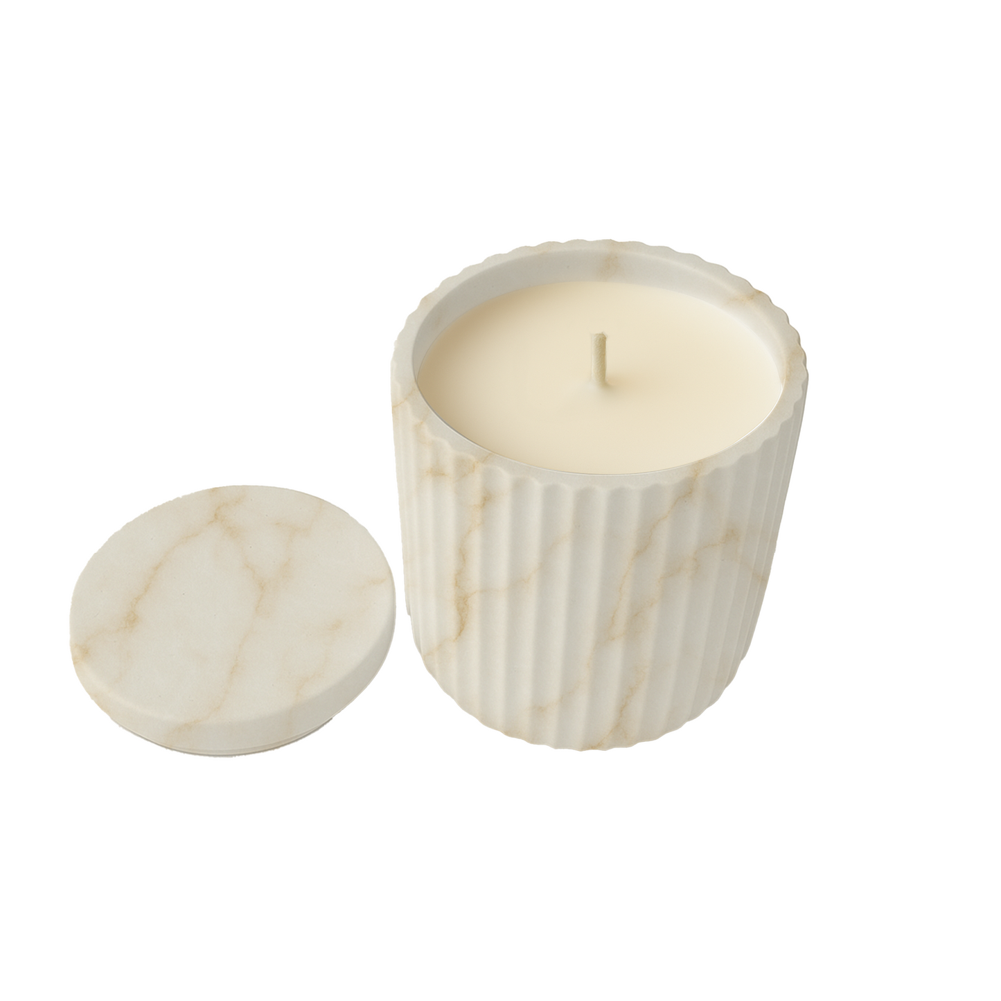 Line Flame – Jesmonite Candle