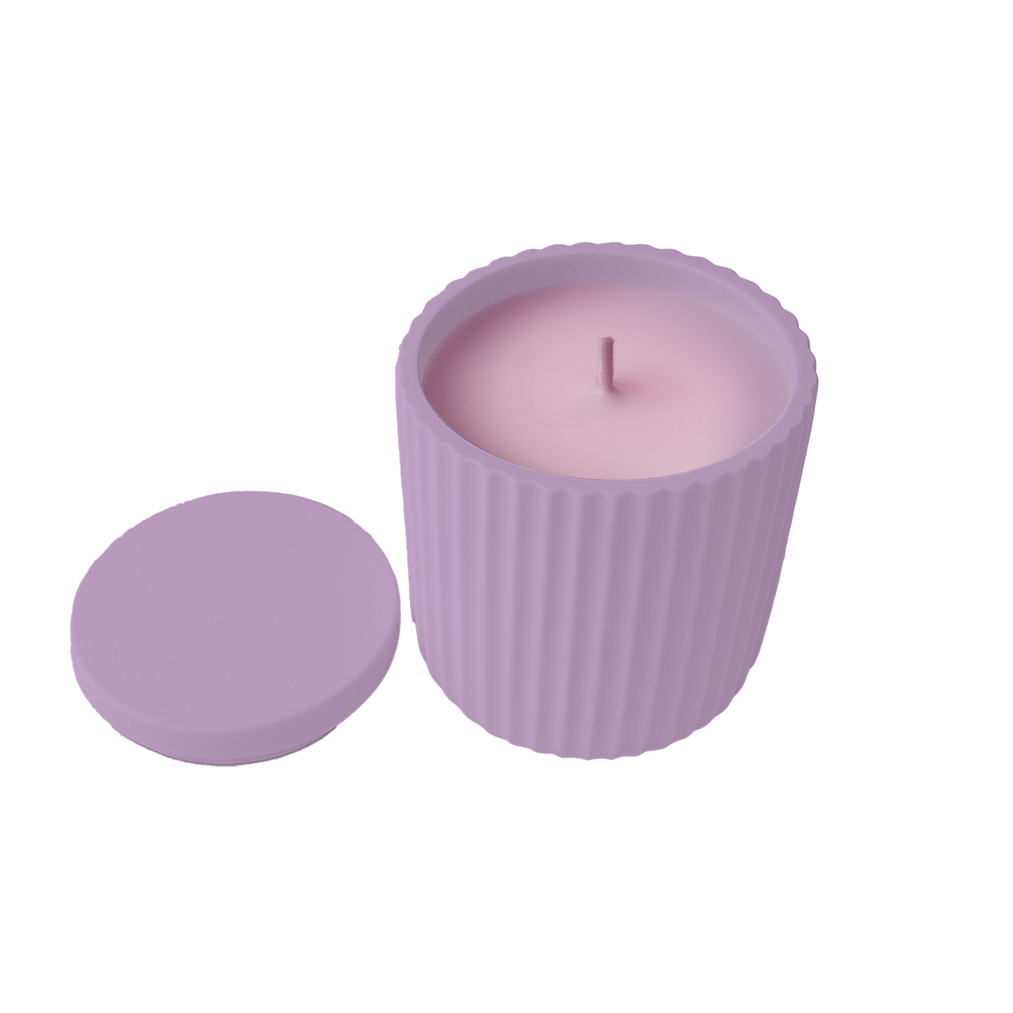 Line Flame – Jesmonite Candle