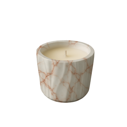Flow Flame – Jesmonite Candle