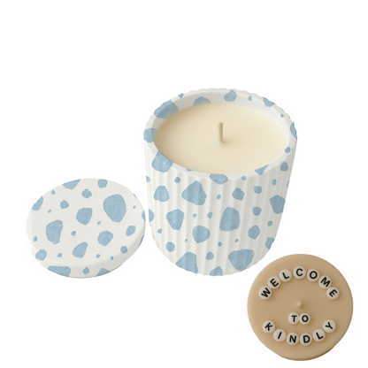 Line Flame – Hidden Message Candle