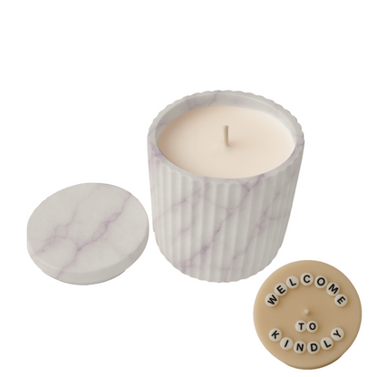 Line Flame – Hidden Message Candle