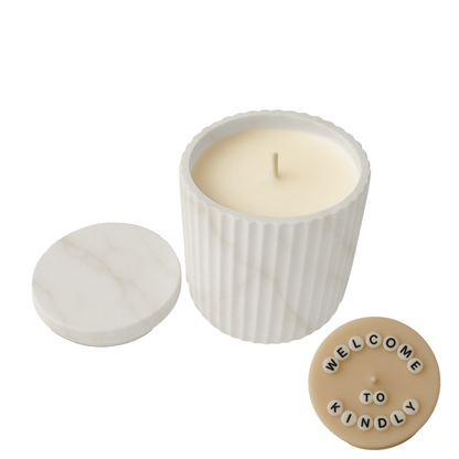 Line Flame – Hidden Message Candle