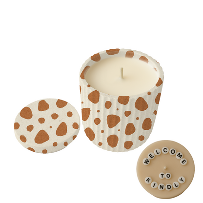 Line Flame – Hidden Message Candle
