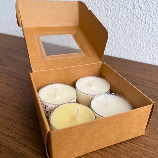 Tea Light Discovery Set — Kit com 4 Velas Aromáticas