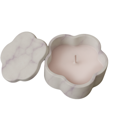 Flora Flame – Jesmonite Candle