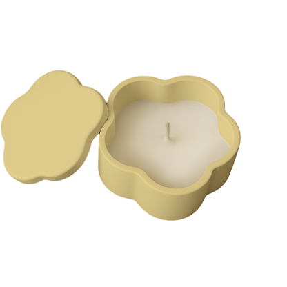 Flora Flame – Jesmonite Candle