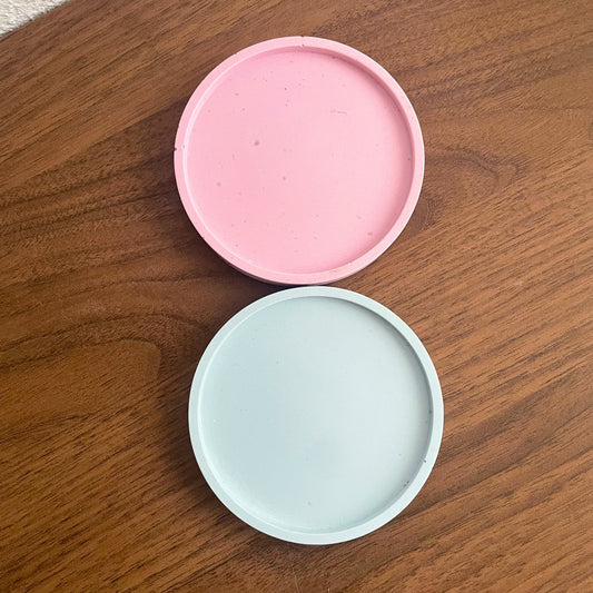 Calm Circle – Bandeja Decorativa em Jesmonite