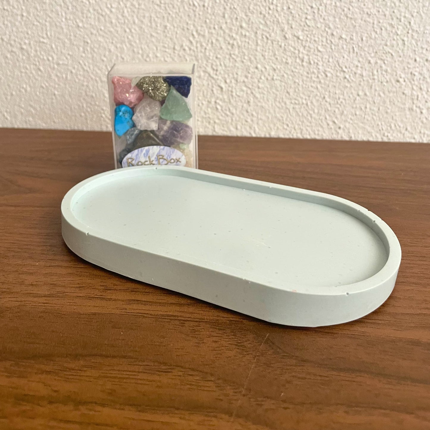 Oval Serenity – Bandeja Decorativa em Jesmonite