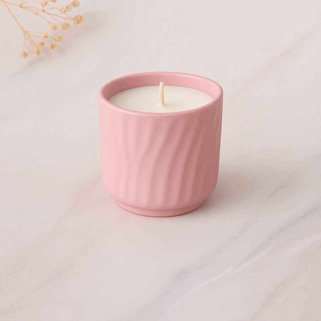 Flow Flame – Jesmonite Candle