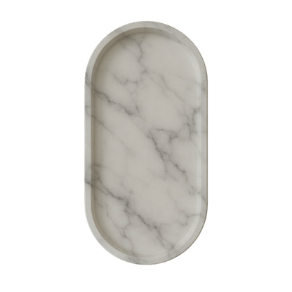 Oval Serenity – Jesmonite Tray