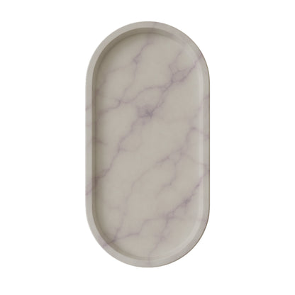 Oval Serenity – Jesmonite Tray