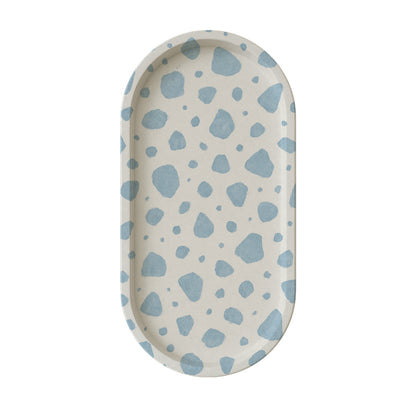 Oval Serenity – Jesmonite Tray