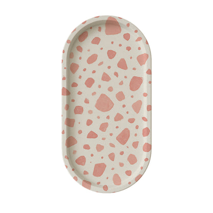Oval Serenity – Jesmonite Tray