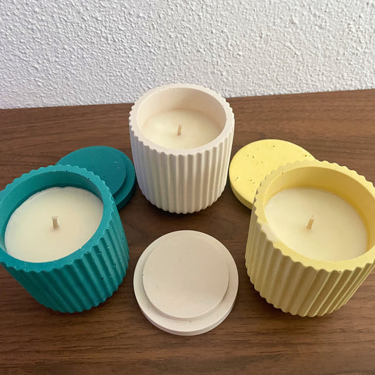 Line Flame — Vela Aromática Artesanal