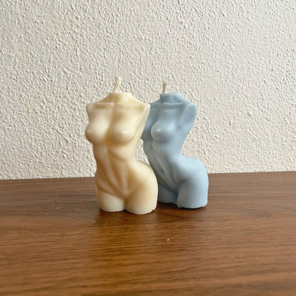 Muse Form — Vela Decorativa em Forma de Corpo Feminino